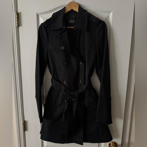 Bird by Juicy Couture Jackets & Blazers - Bird by Juicy Couture  Women's Black Trench Coat